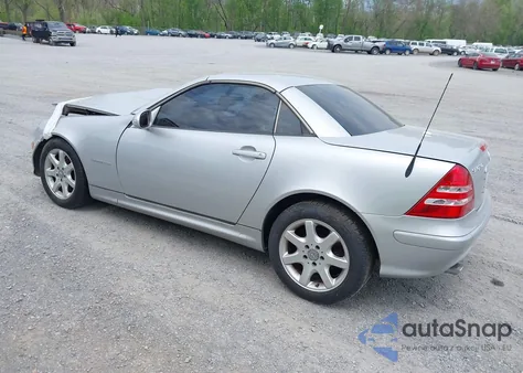 2004 Mercedes-Benz Slk 230 Kompressor from USA, damaged, VIN WDBKK49F74F297867
